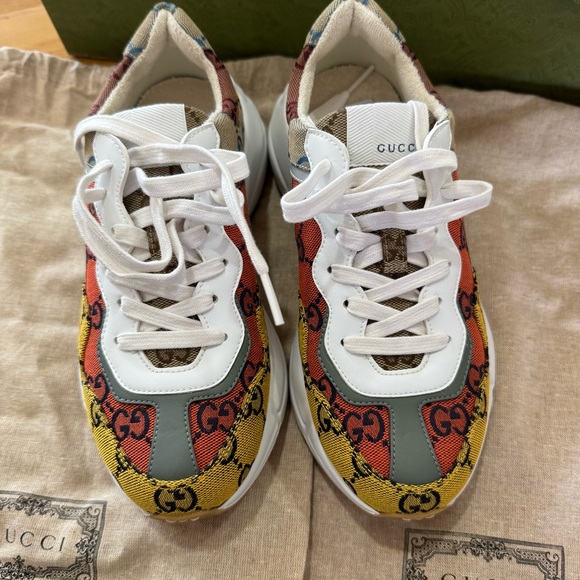 Gucci New Canvas GG Sneaker 36+ - Picture 1 of 6